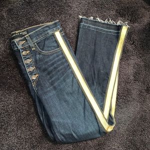 VERONICA BEARD JEANS W GOLD STRIP